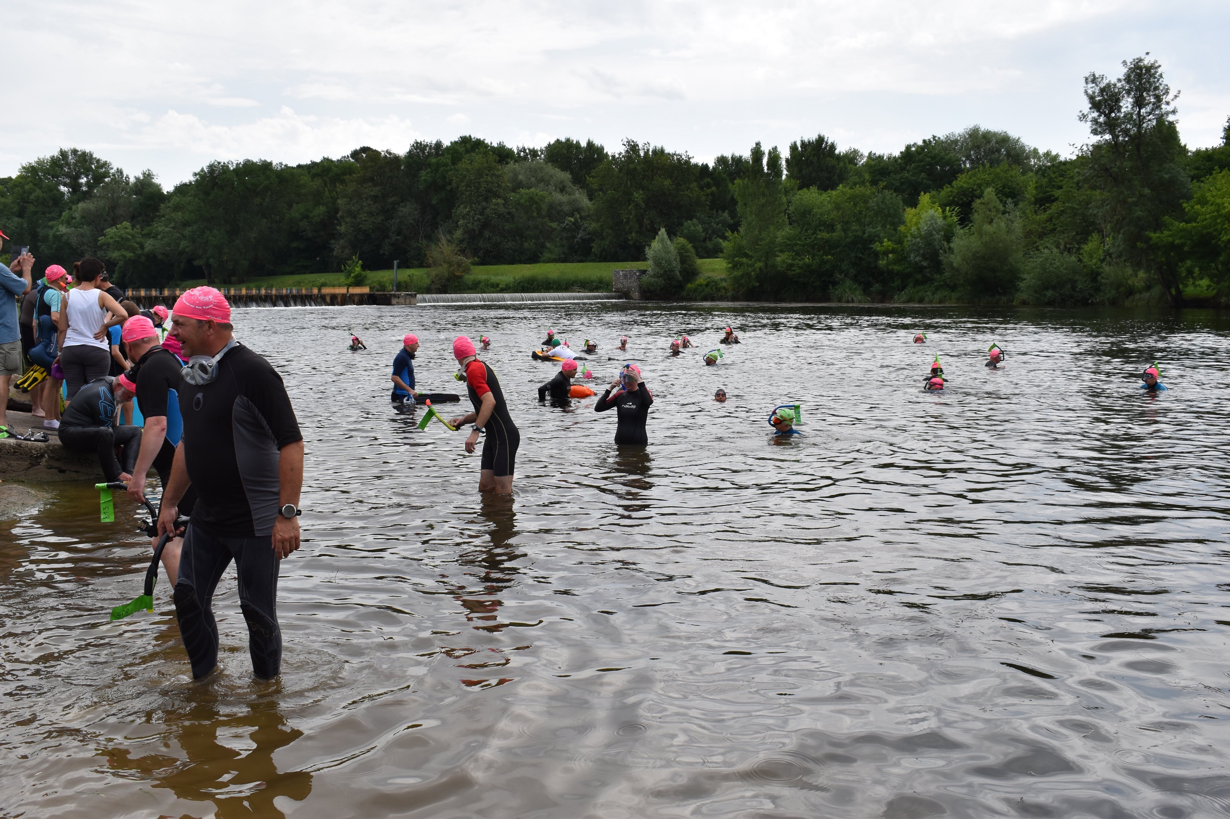 A l'eau pour le 3km