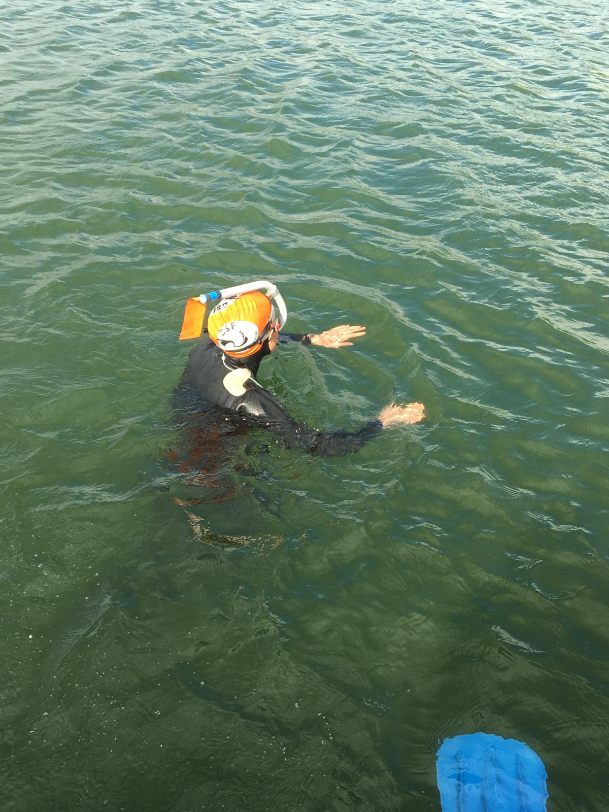 Et plouf à l'eau