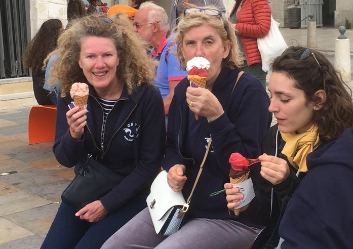 Julie, Catou et Nathalie