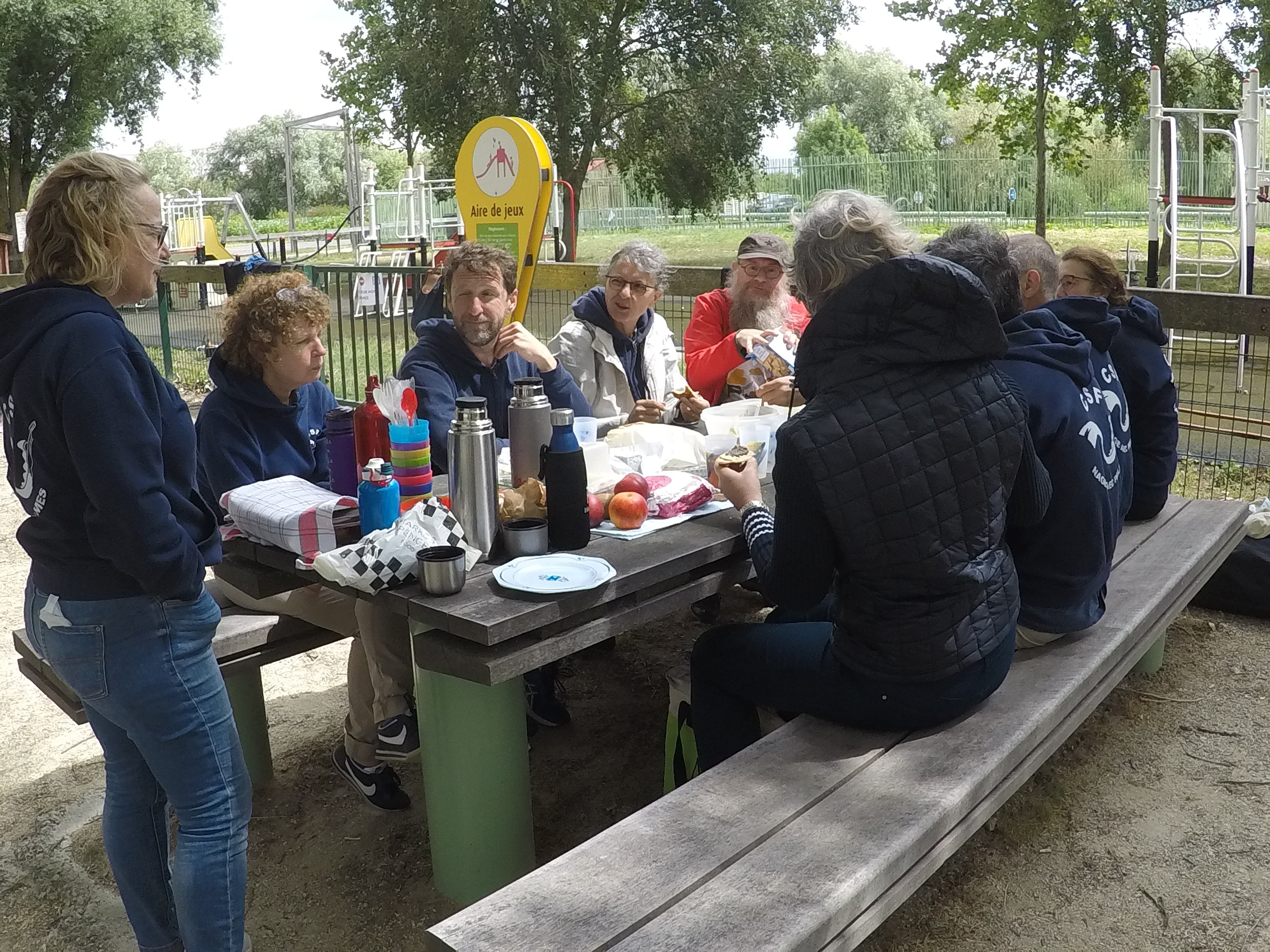 Nadia, Florence, Gilles, Myriam, Christophe