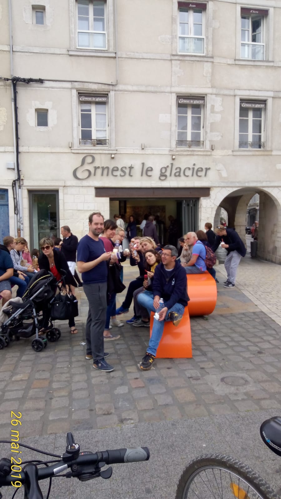 une glace, une crêpe pour récuperer