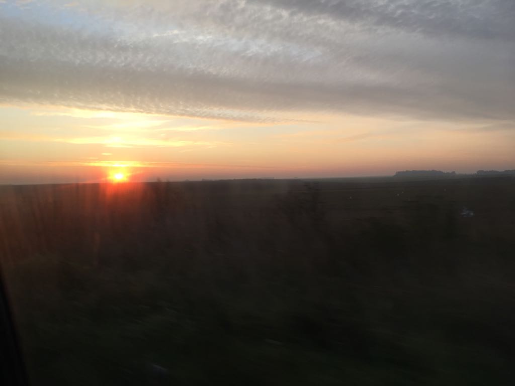 Le soleil nous suit